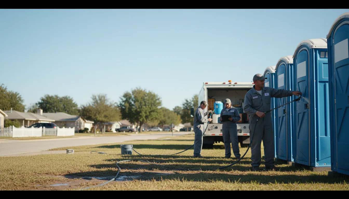 Long-Term Portable Toilet Rental in Carrizo Springs, TX near me